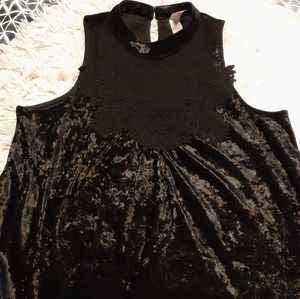 Beautiful black lace top